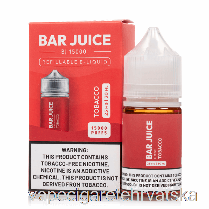Vape Hrvatska Tobacco - Bar Juice - 30ml 50mg